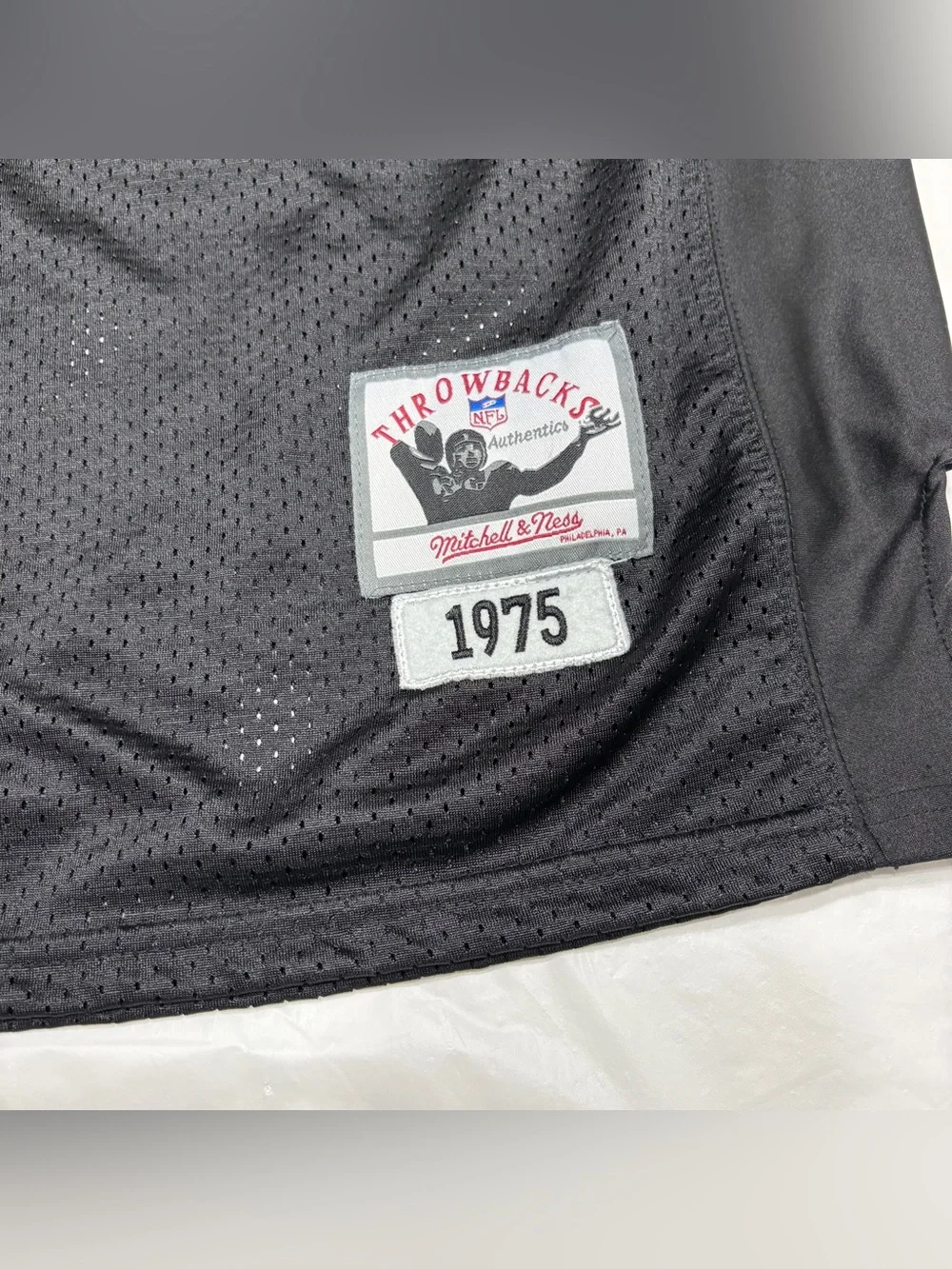 Mitchell Ness 1975 Pittsburgh Steelers Jack Lambert Throwback Jersey Mens 52 XXL - Picture 2 of 12